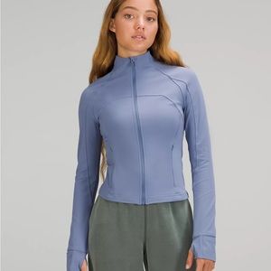 NWT Lululemon Nulu Cropped Define Jacket WTDR Waterdrop size 10
